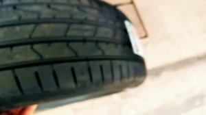 Купил себе шины,HANKOOK Ventus Prime 3 K 125