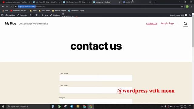 how to add google recaptcha v3 on your wordpress website and also Integration with contact form 7 смотреть онлайн