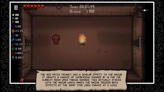 Razor Blade - Item Guide - The Binding of Isaac: Rebirth смотреть онлайн