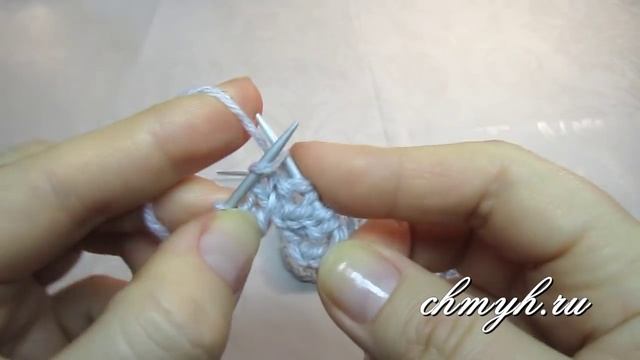 ▶️ АНГЛИЙСКАЯ РЕЗИНКА спицами! ДВУХСТОРОННИЙ узор спицами для ШАРФА, СНУДА #Вязание с Larisa Chmyh смотреть онлайн