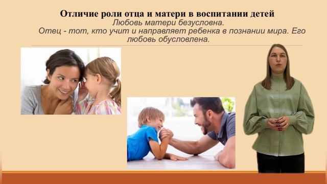 Роль отца в воспитании ребенка смотреть онлайн