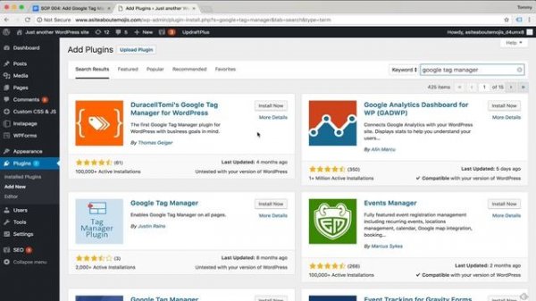 Google Tag Manager Wordpress: How to Install Google Tag Manager on a Wordpress Site