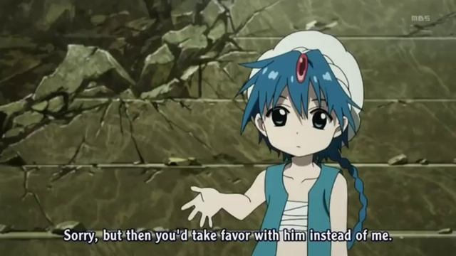 Magi: The Labyrinth of Magic: Aladdin - "Give me back my flute" Scene смотреть онлайн