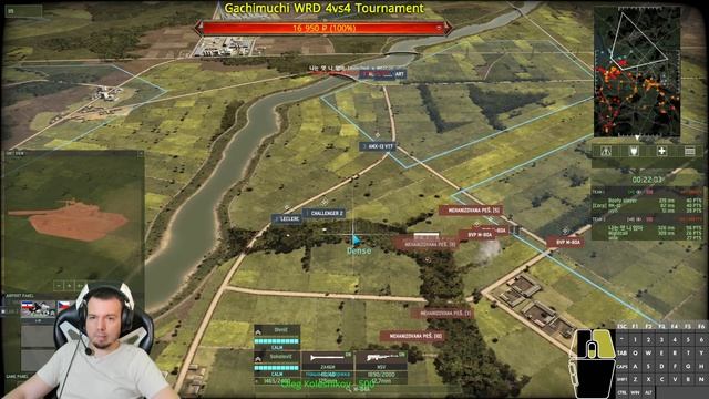 Тренировка 1. Gachimuchi Wargame 4vs4 Tournament. (Премьера).