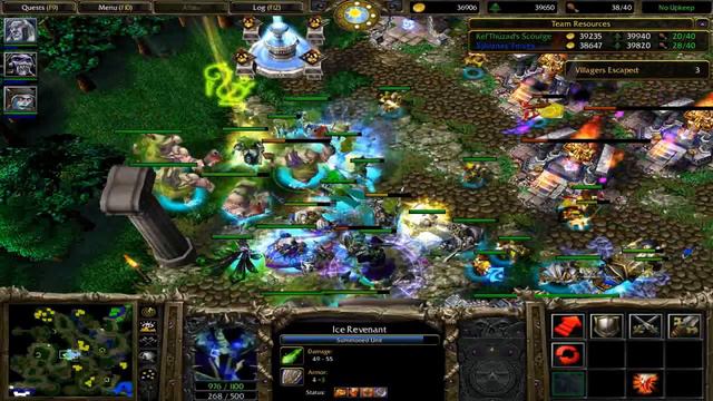 Warcraft III: The Frozen Throne - Scourge Campaign - Chapter 1 (King Arthas) смотреть онлайн
