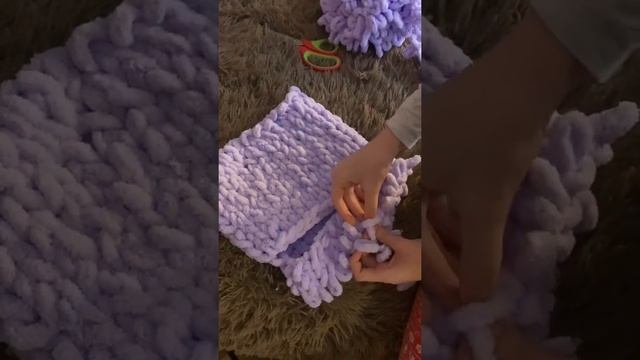 Вяжем Балаклаву с пряжи Alize Puffy #балаклава #alizepuffy #вяжем