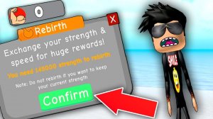 ВСЯ МОЯ СИЛА ПРОПАЛА! Я ДРИЩ - ХАКЕР СДЕЛАЛ РЕБИРТ ДЕРЗКИЕ КАЧКИ Симулятор качка РОБЛОКС! ROBLOX