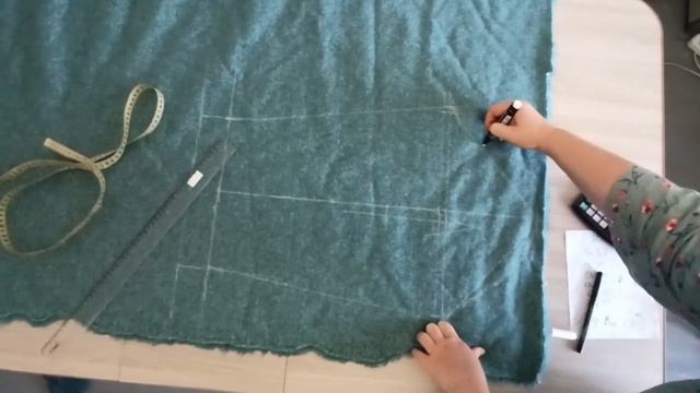 #2 Шуба. Раскрой рукава и капюшона. Как сшить шубу. смотреть онлайн