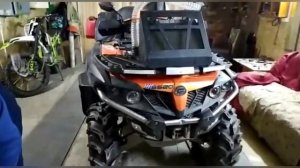 Вынос радиатора своими руками. На квадроцикл сф мото х5.Н. ОЧасть 2.