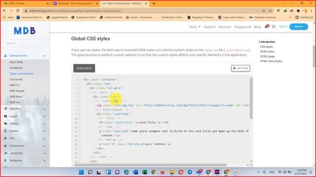 How to Download Material Design for Bootstrap 4.0 Offline смотреть онлайн