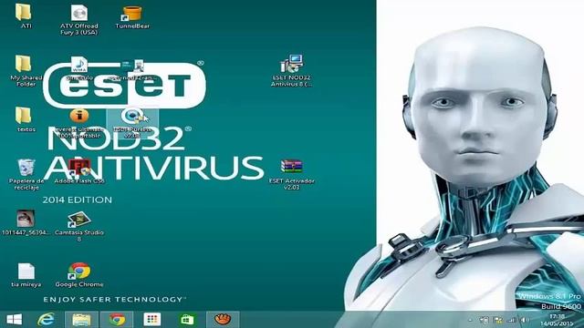 Como Descargar Nod 32 8 Full Con Activador Para Windows 7, 8, 8.1,VISTA, Y XP (2015)