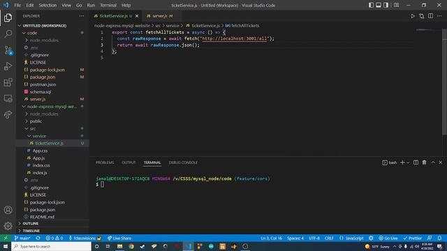 Creating The Ticket API Service In React смотреть онлайн