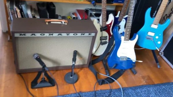 Old Blood Black Fountain V3  |  Magnatone Twilighter Stereo  |  Broadcaster