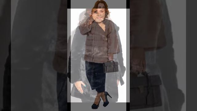 Полушубки для полных женщин смотреть онлайн