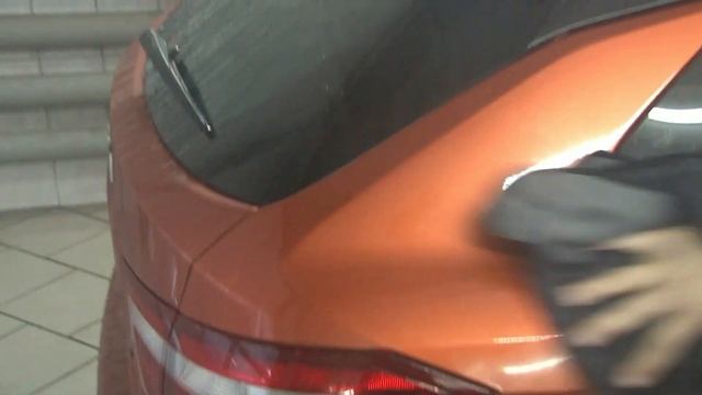 Как придать блеск кузову автомобиля | Полироль горячий воск смотреть онлайн