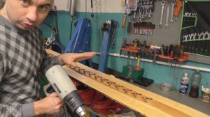 Как подготовить охотничьи лыжи для летнего хранения??? Обработка составом из парафина и соляры!!!