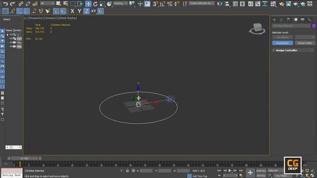 How to rotate 360 camera in 3ds max 2020 | Path Constraint | Camera Animation Tips / Tricks Tur смотреть онлайн