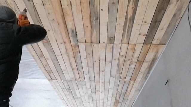 Черновой потолок  своими руками
