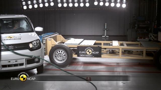 Euro NCAP Crash Test of Suzuki Ignis смотреть онлайн