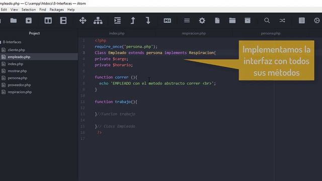 8- Interfaces - Programación Orientada a Objetos en PHP смотреть онлайн