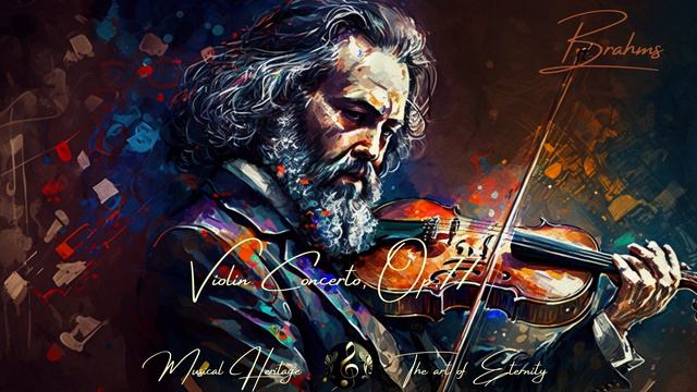 Violin Concerto Op.77 Brahms #brahms #violinconcerto #violin #concert #romantic смотреть онлайн