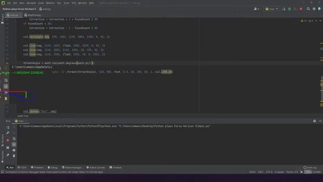 Python plays Forza Horizon 5 смотреть онлайн