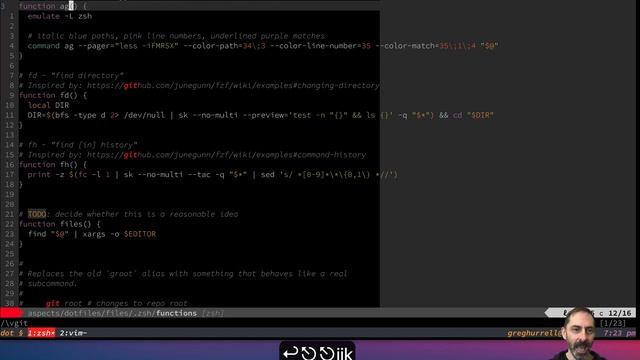 Screencast #100: Customizing commands with shell functions смотреть онлайн