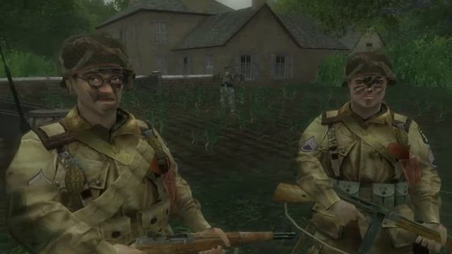 прохождение Brothers in Arms - Road to Hill 30 =2= смотреть онлайн