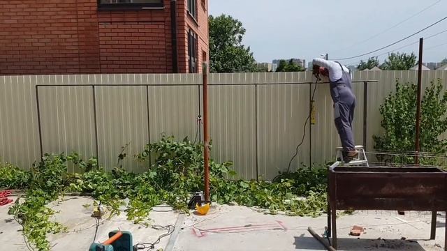 Каркас для винограда своими руками