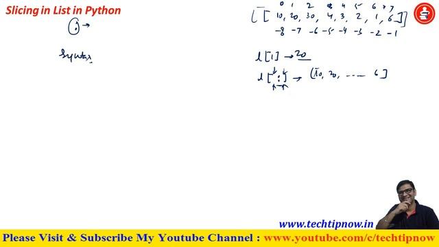 Slice in List in Python Programming | NEGATIVE Slicing in Python| Python Slicing Concept смотреть онлайн