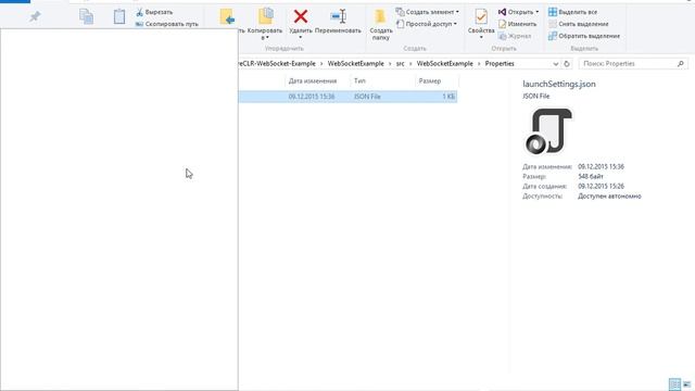 ASP.NET 5 CoreCLR WebSocket Example Part 7 смотреть онлайн
