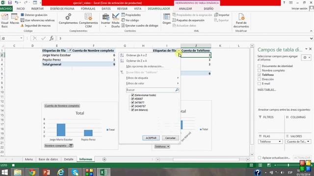 Macro Actualización Tablas dinamicas смотреть онлайн