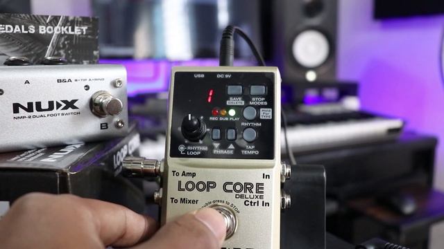 NUX Loop Core Deluxe | Loop Pedal | Nepali Review | Guitarshop смотреть онлайн
