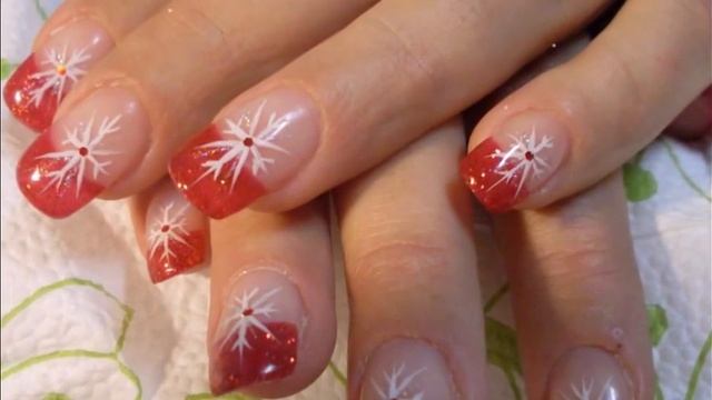 ? Красный маникюр / Красные ногти - лучшие идеи маникюра смотреть онлайн