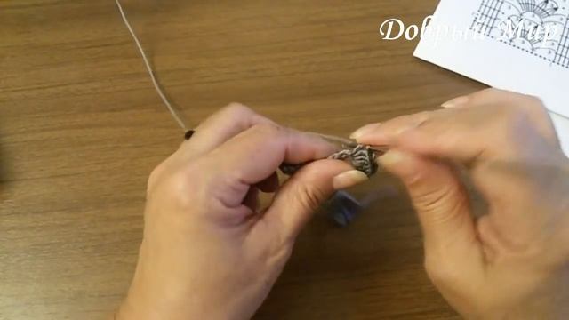 Летний топ"Цветок лотоса"крючком.Образец узора+схема.Summer top "Lotus Flower" crochet. смотреть онлайн