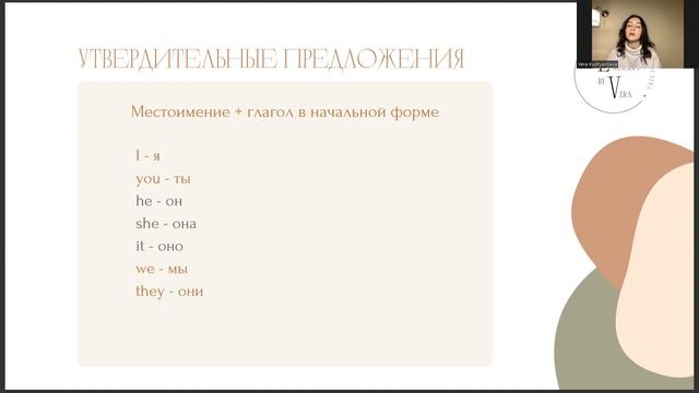 Часть видео-урока по времени Present Simple смотреть онлайн