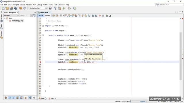 Introduction to Java Swing смотреть онлайн