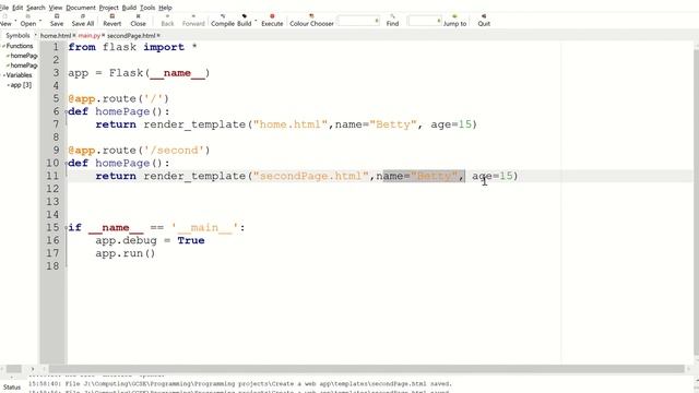 Flask tutorial part 4 - Setting up multiple routes in a Flask app. смотреть онлайн