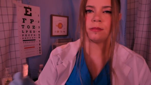 ASMR Hospital Detailed Cranial Nerve Exam | You Can Close Your Eyes смотреть онлайн