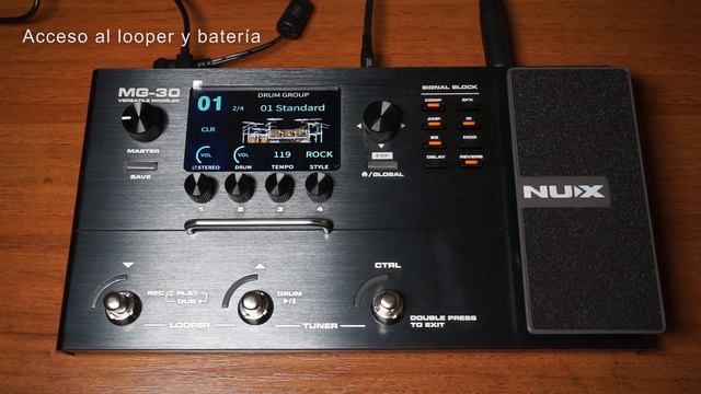 Nux Mg-30 Funcionamiento básico desde cero (parte 1) смотреть онлайн