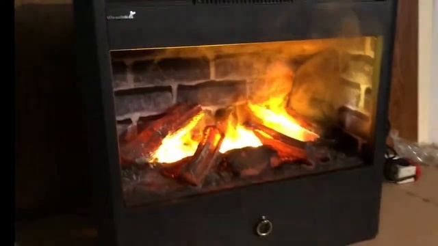 Электрический камин с 3D эффектом живого огня Samba на HouseKamin.ru смотреть онлайн