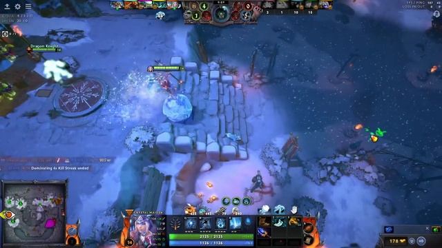 DIRETIDE 2022 - CRYSTAL MAIDEN Tactics (BKB QUEEN) - Dota 2 смотреть онлайн