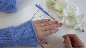 Варежки из пуха норки с подкладом❄️ Подробный мастер-класс!