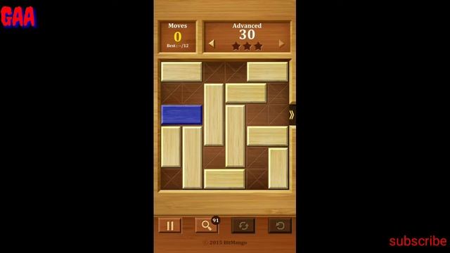 Move the block slide puzzle || Level 25, 26, 27, 28, 29, 30, 31, 32, 33, 34, 35, 36 | Basic Advance смотреть онлайн