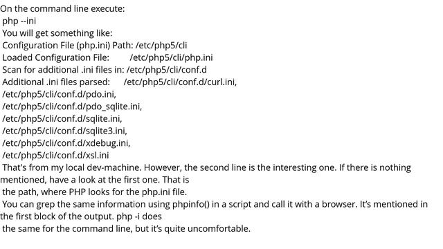 Where can I find php.ini? смотреть онлайн