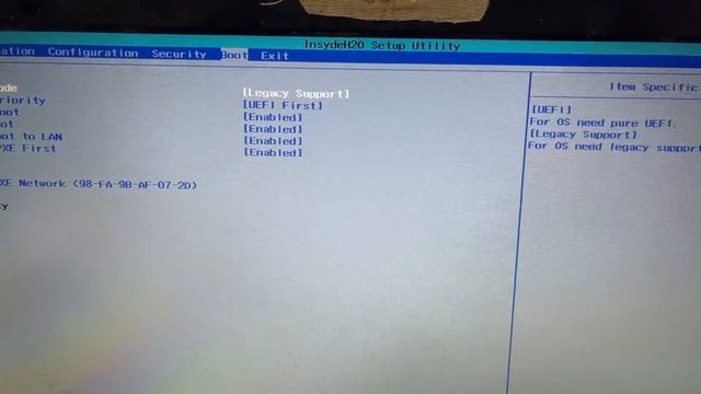 How To Fix Lenovo Laptop Checking Media Or Change UEFI Boot To Legacy Boot Fix Not Working Windows