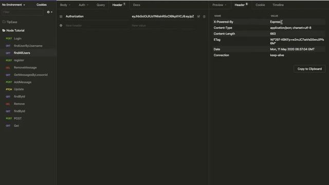 Node Express Tutorial 24 - Using third party middleware: morgan, helmet, & cors смотреть онлайн