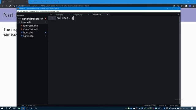 Sign in with Microsoft Integration with PHP смотреть онлайн
