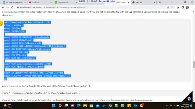 Oracle Database 19c Installation on Oracle Linux 7.9 Part 2 смотреть онлайн