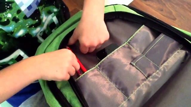 Minecraft Creeper Backpack Review смотреть онлайн